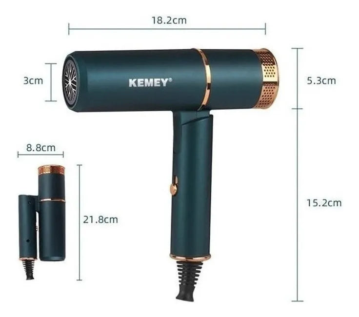 Mini Secador Viajero Kemey